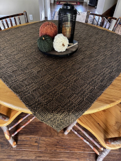 NORWICH BLACK/MUSTARD 34" TABLE SQUARE *NEW* AVAIL AUG 2025